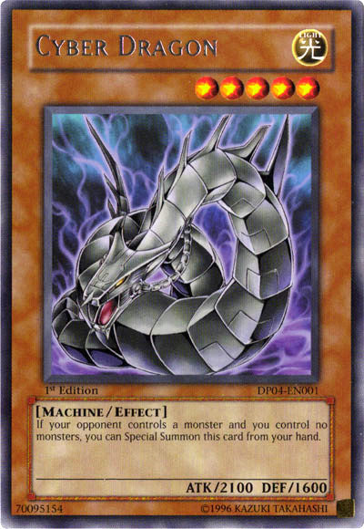 Cyber Dragon [DP04-EN001] Rare | Tables and Towers