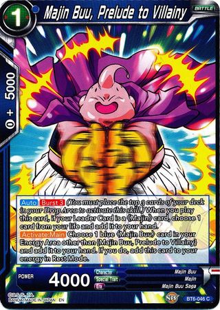 Majin Buu, Prelude to Villainy (BT6-046) [Destroyer Kings] | Tables and Towers