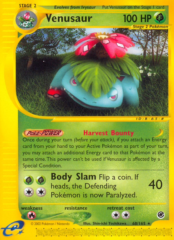 Venusaur (68/165) [Expedition: Base Set] | Tables and Towers