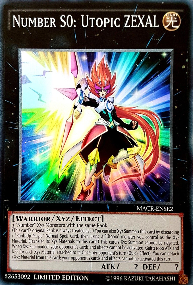 Number S0: Utopic ZEXAL [MACR-ENSE2] Super Rare | Tables and Towers