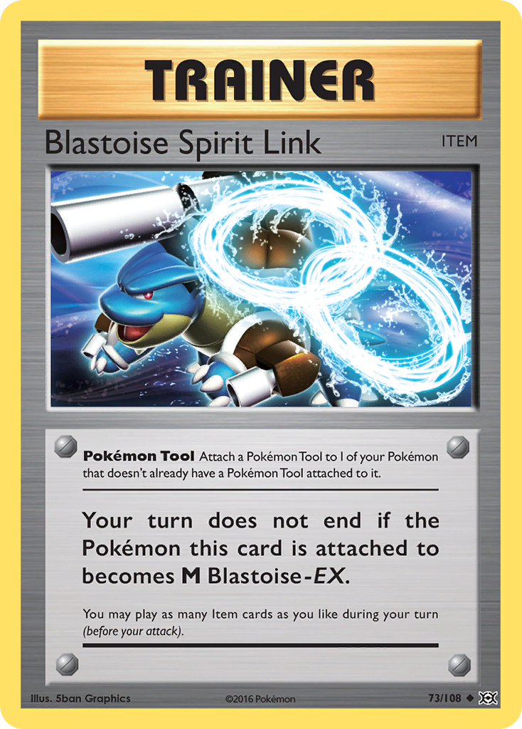 Blastoise Spirit Link (73/108) [XY: Evolutions] | Tables and Towers