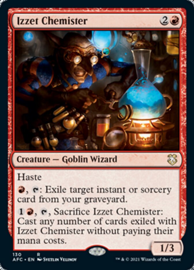 Izzet Chemister [Dungeons & Dragons: Adventures in the Forgotten Realms Commander] | Tables and Towers