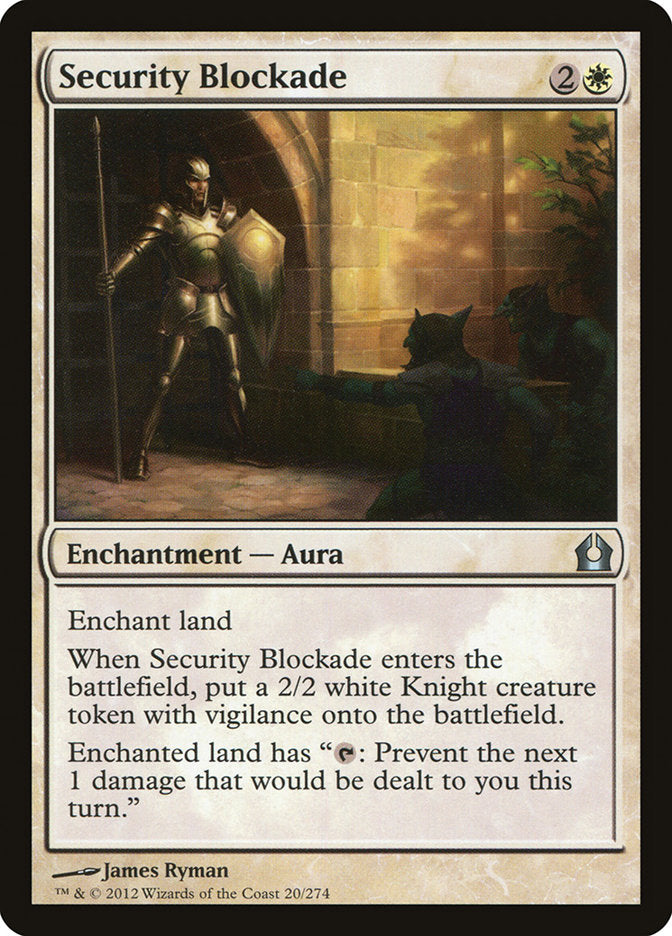 Security Blockade [Return to Ravnica] | Tables and Towers