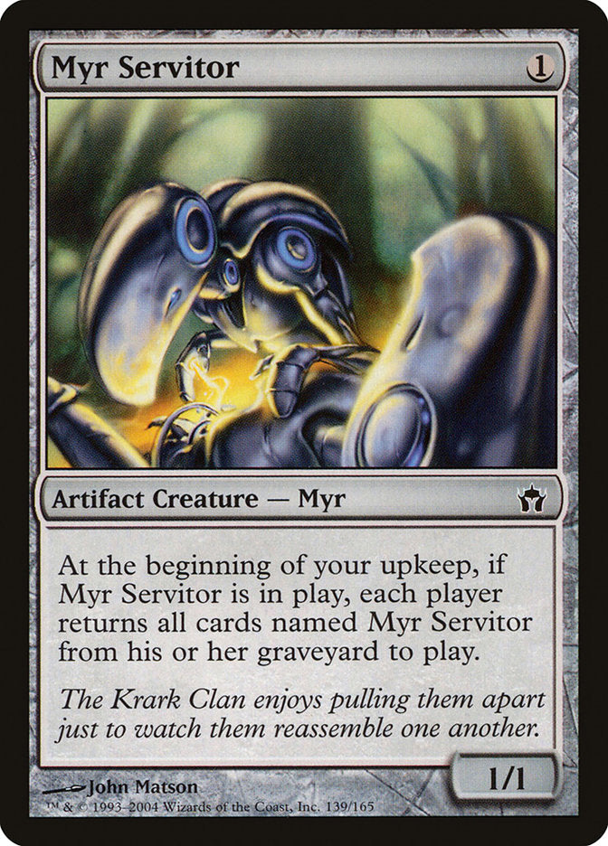 Myr Servitor [Fifth Dawn] | Tables and Towers