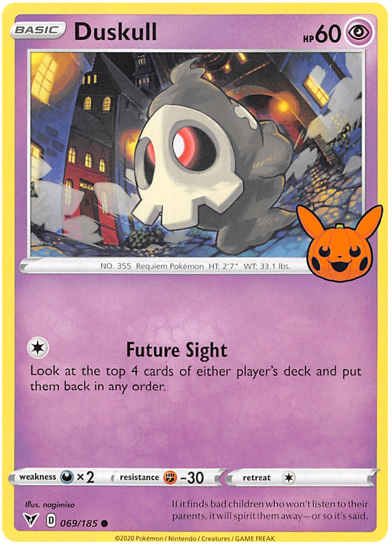 Duskull (069/185) [Trick or Trade 2023] | Tables and Towers