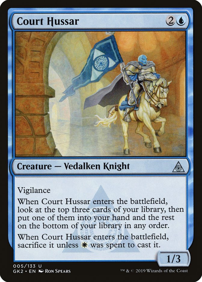 Court Hussar [Ravnica Allegiance Guild Kit] | Tables and Towers