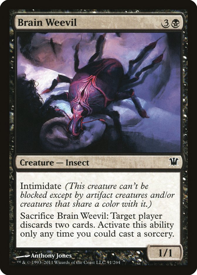 Brain Weevil [Innistrad] | Tables and Towers