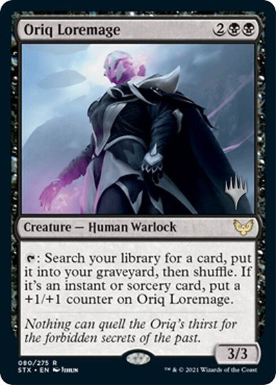 Oriq Loremage (Promo Pack) [Strixhaven: School of Mages Promos] | Tables and Towers