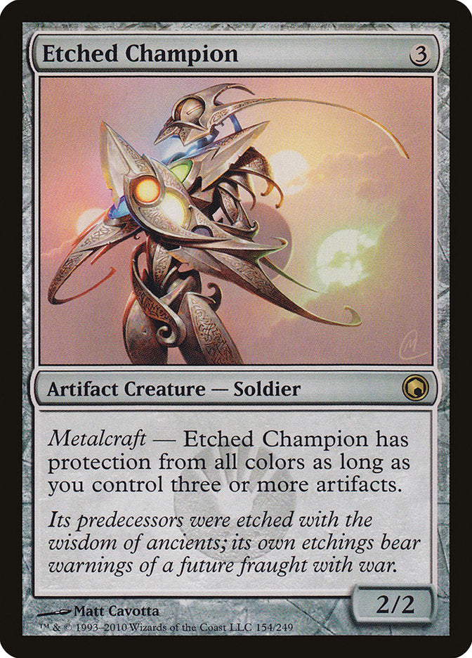 Etched Champion [Scars of Mirrodin] | Tables and Towers