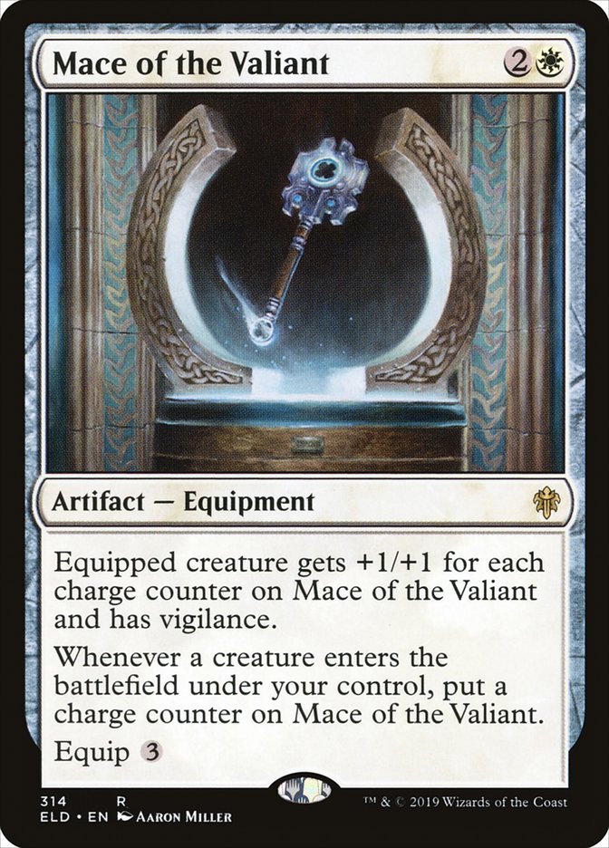 Mace of the Valiant [Throne of Eldraine] | Tables and Towers