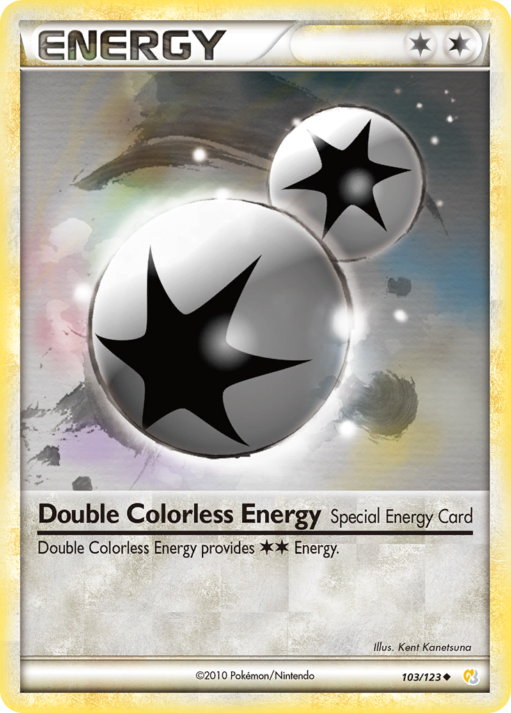 Double Colorless Energy (103/123) [HeartGold & SoulSilver: Base Set] | Tables and Towers