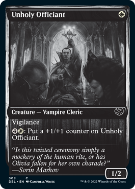 Unholy Officiant [Innistrad: Double Feature] | Tables and Towers