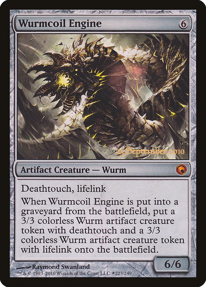 Wurmcoil Engine [Scars of Mirrodin Prerelease Promos] | Tables and Towers