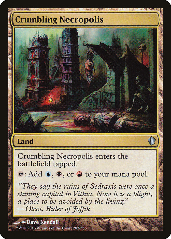 Crumbling Necropolis [Commander 2013] | Tables and Towers