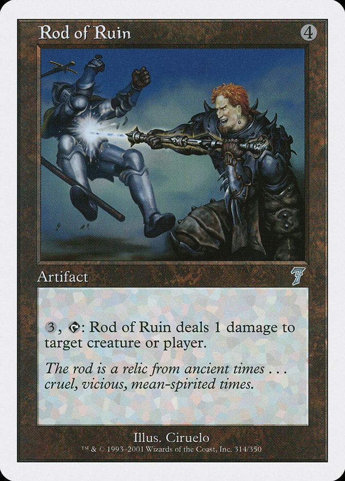 Rod of Ruin [Seventh Edition] | Tables and Towers