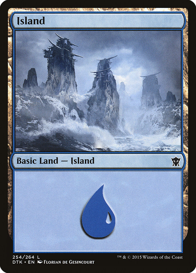 Island (254) [Dragons of Tarkir] | Tables and Towers