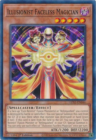 Illusionist Faceless Magician [LDS1-EN046] Common | Tables and Towers