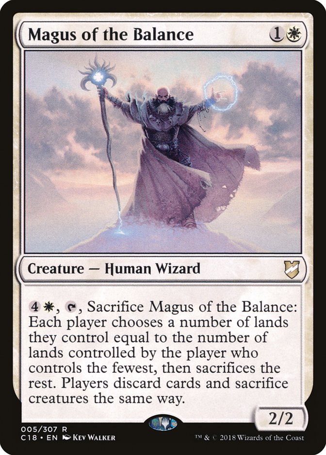 Magus of the Balance [Commander 2018] | Tables and Towers