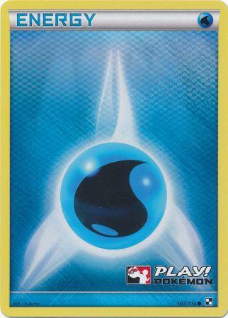 Water Energy (107/114) (Play Pokemon Promo) [Black & White: Base Set] | Tables and Towers