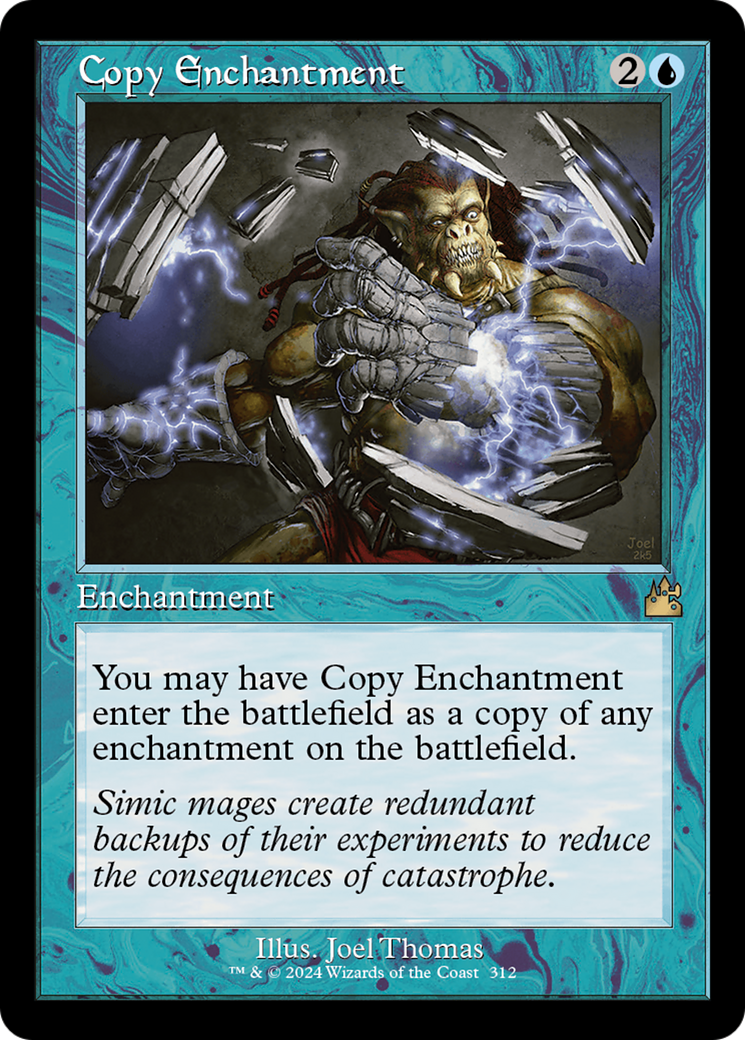 Copy Enchantment (Retro Frame) [Ravnica Remastered] | Tables and Towers