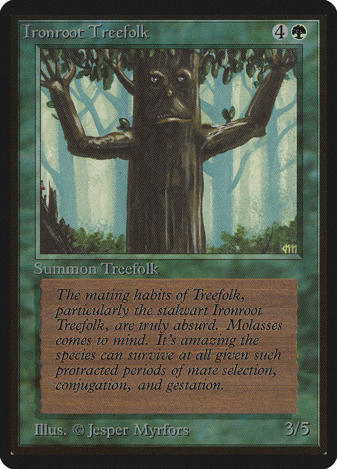 Ironroot Treefolk [Beta Edition] | Tables and Towers