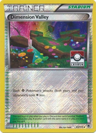 Dimension Valley (93/119) (League Promo) [XY: Phantom Forces] | Tables and Towers