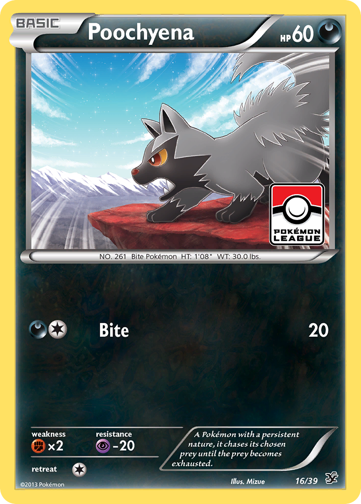 Poochyena (16/39) [XY: Kalos Starter Set] | Tables and Towers