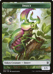 Cat // Insect Double-Sided Token [Zendikar Rising Tokens] | Tables and Towers