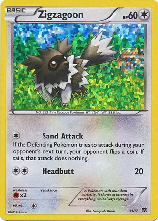 Zigzagoon (11/12) [McDonald's Promos: 2015 Collection] | Tables and Towers