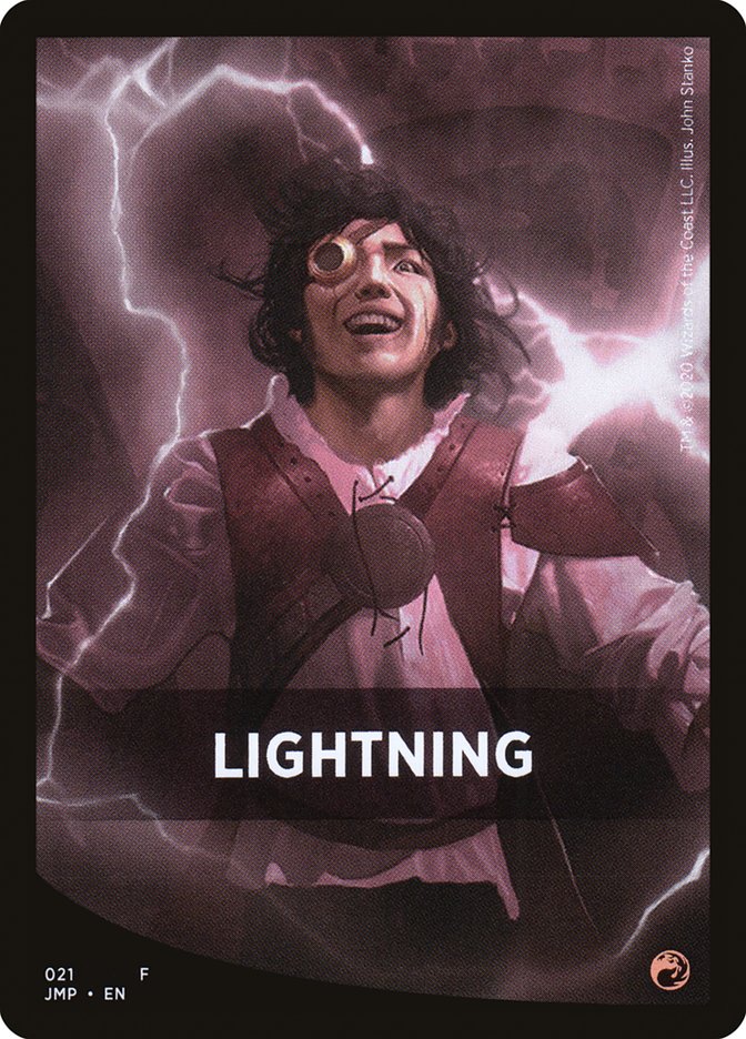 Lightning Theme Card [Jumpstart Front Cards] | Tables and Towers