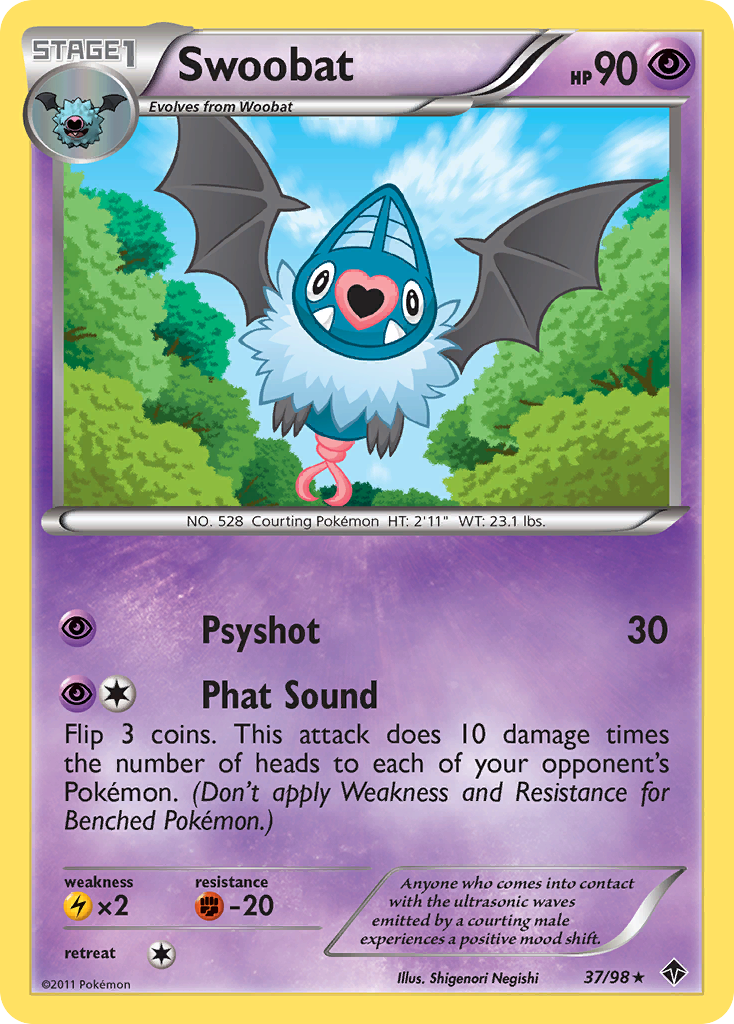 Swoobat (37/98) [Black & White: Emerging Powers] | Tables and Towers