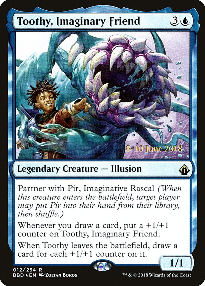 Toothy, Imaginary Friend [Battlebond Prerelease Promos] | Tables and Towers