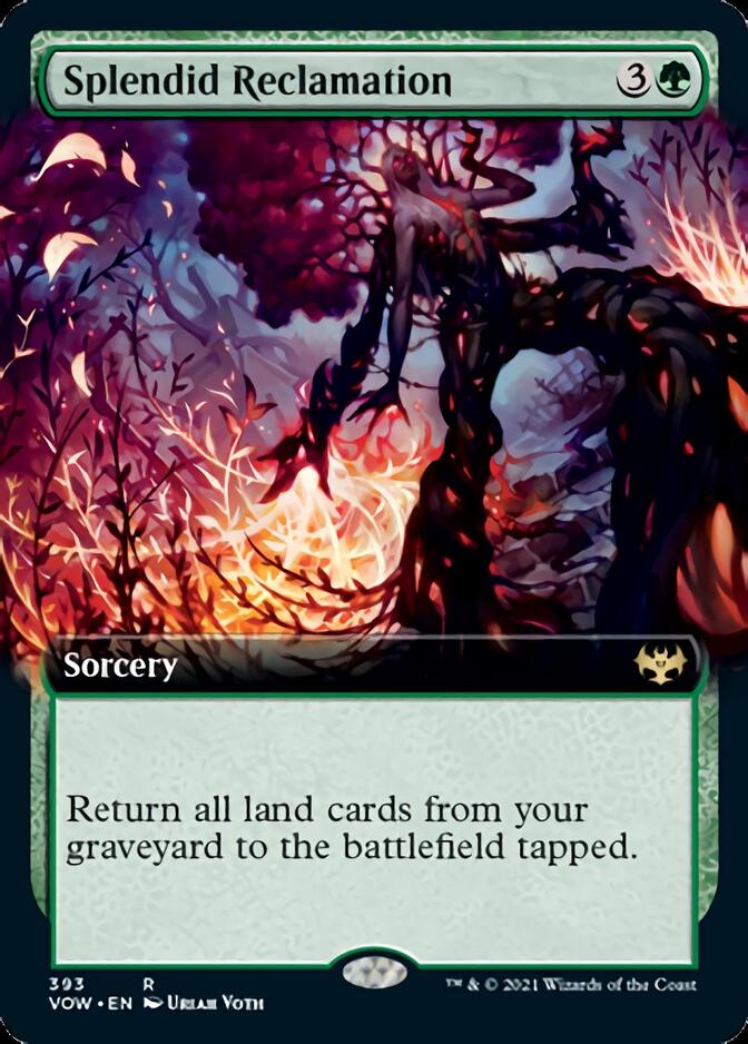 Splendid Reclamation (Extended Art) [Innistrad: Crimson Vow] | Tables and Towers