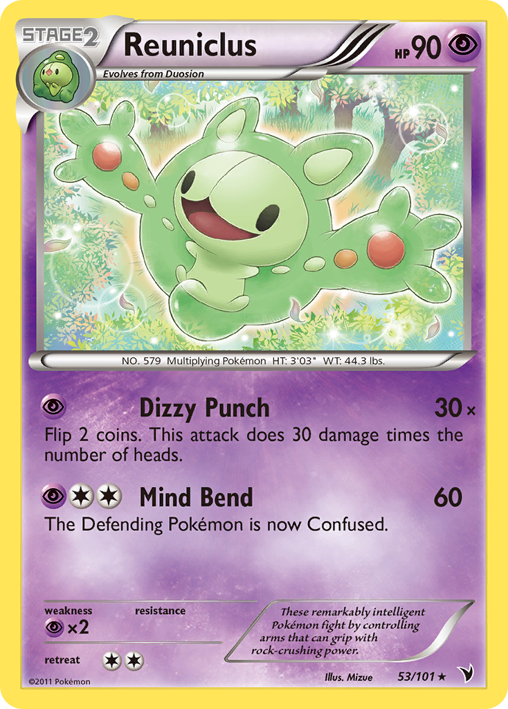 Reuniclus (53/101) [Black & White: Noble Victories] | Tables and Towers