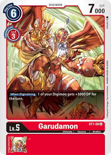 Garudamon [ST1-08] [Starter Deck: Gaia Red] | Tables and Towers