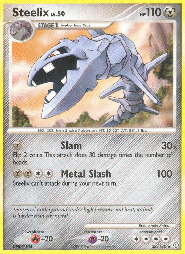 Steelix (38/130) [Diamond & Pearl: Base Set] | Tables and Towers