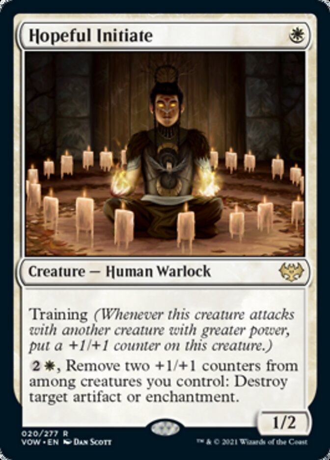 Hopeful Initiate [Innistrad: Crimson Vow] | Tables and Towers