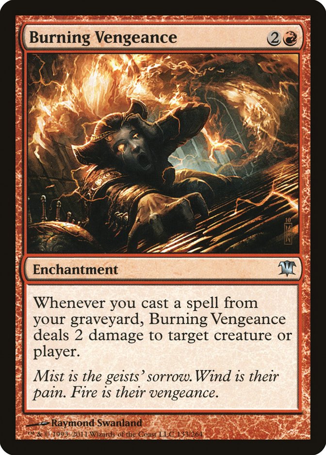 Burning Vengeance [Innistrad] | Tables and Towers