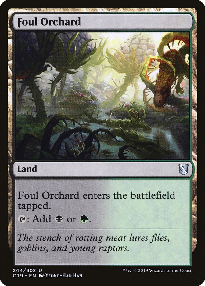 Foul Orchard [Commander 2019] | Tables and Towers