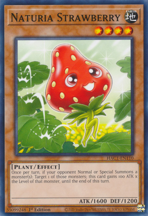 Naturia Strawberry [HAC1-EN110] Common | Tables and Towers