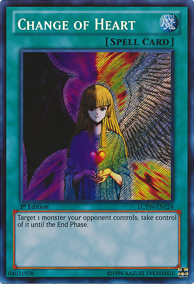 Change of Heart [LCYW-EN124] Secret Rare | Tables and Towers