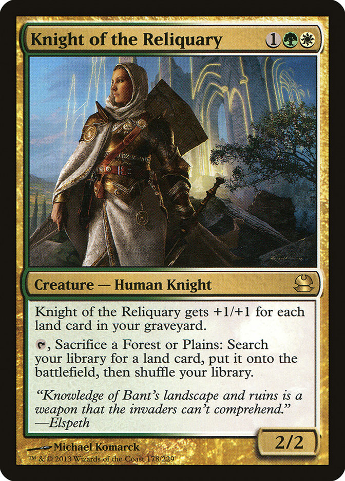 Knight of the Reliquary [Modern Masters] | Tables and Towers