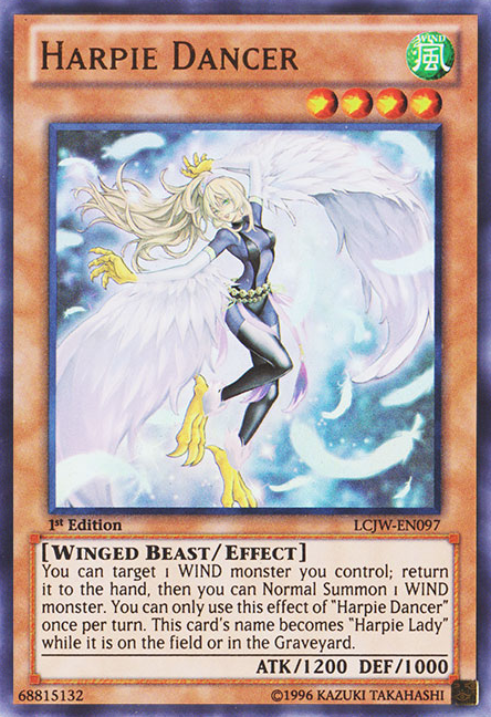 Harpie Dancer [LCJW-EN097] Ultra Rare | Tables and Towers