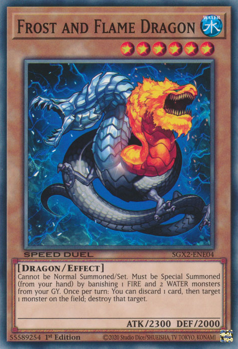 Frost and Flame Dragon [SGX2-ENE04] Common | Tables and Towers