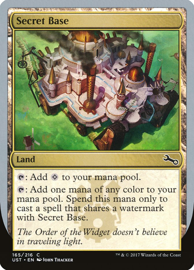 Secret Base (John Thacker) [Unstable] | Tables and Towers