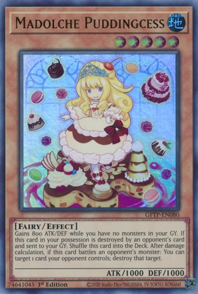 Madolche Puddingcess [GFTP-EN080] Ultra Rare | Tables and Towers