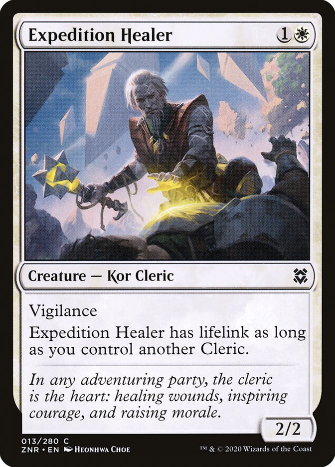 Expedition Healer [Zendikar Rising] | Tables and Towers