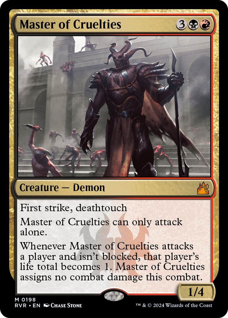 Master of Cruelties [Ravnica Remastered] | Tables and Towers