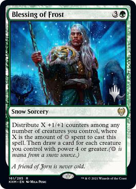 Blessing of Frost (Promo Pack) [Kaldheim Promos] | Tables and Towers