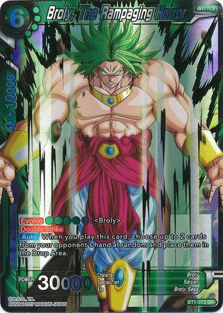 Broly, The Rampaging Horror (BT1-073) [Galactic Battle] | Tables and Towers